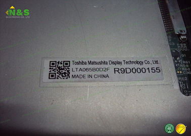 6,5 Zoll LTA065B0D2F TOSHIBA normalerweise weiß für industrielle Anwendungsplatte