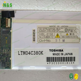Industrielle Flachbildschirmanzeigen LTM04C380K 4,0 Pixel-Dichte Zoll TFT LCD-Modul-201 PPI