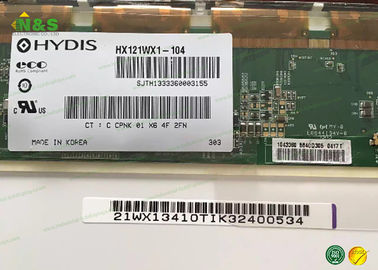HX121WX1-104 industrieller LCD zeigt HYDIS 12,1 Zoll normalerweise Schwarzes an
