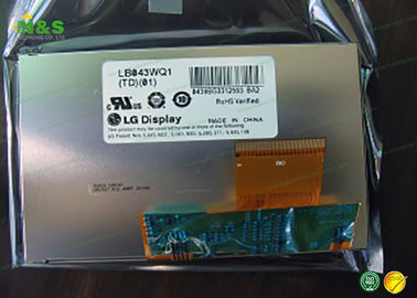 LG Display LB043WQ1-TD05 4,3 Zoll normalerweise weiß mit 95.04×53.856 Millimeter