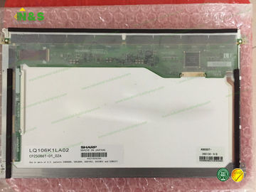 LQ106K1LA02 10,6 Zoll industrieller LCD zeigt SCHARFE LCD-Platten-Beschriftungsbereich 230.4×138.24 Millimeter an
